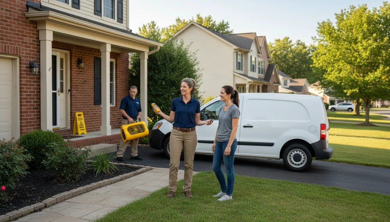 Residential water damage restoration in Idaho Falls, ID